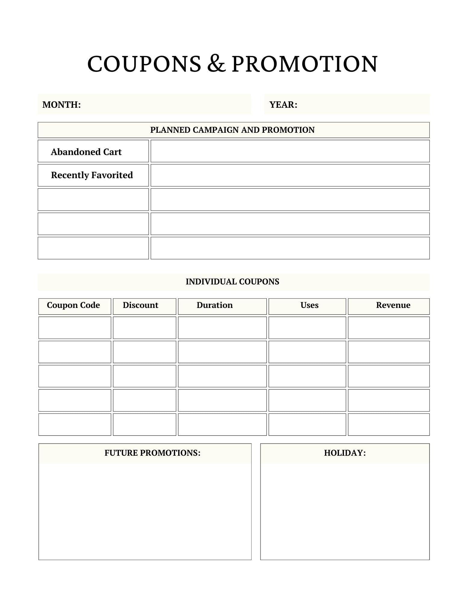 Marketing Planner 2026 – Social Media & Content Strategy Organizer – Digital Download
