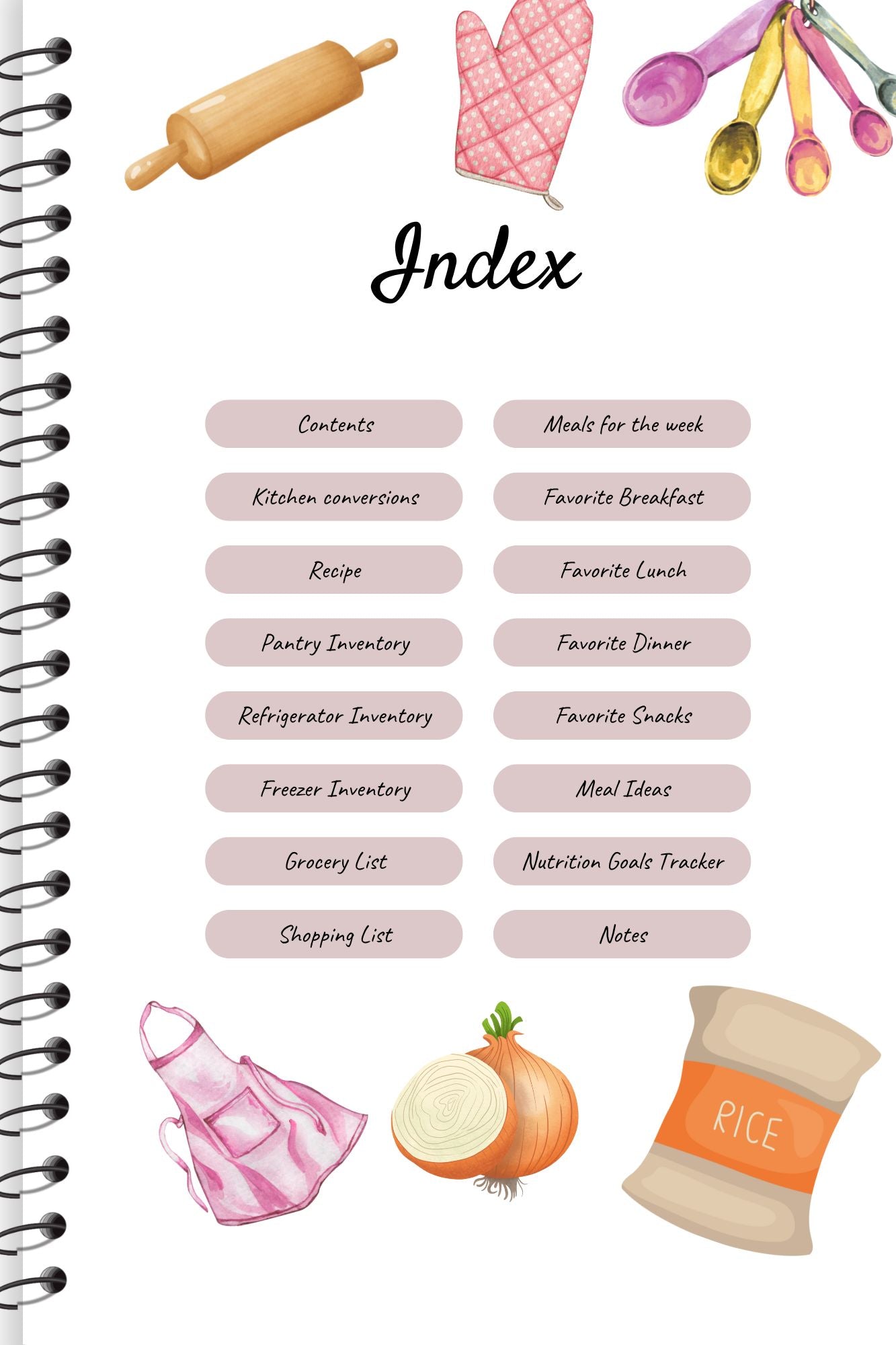 The Heart of Home Cooking: Festive Recipes & Kitchen Planner